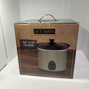 Stainless Steel 3QT Slow Cooker